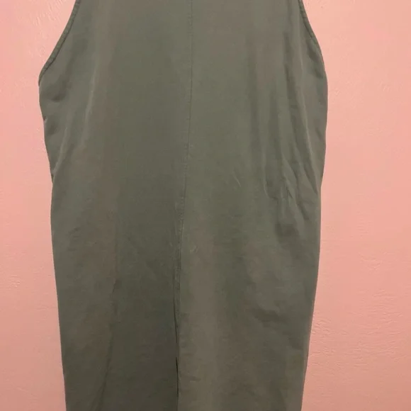 Finisterre Pinafore Enkus Sweat Dress Seaspray Green Size 8 ( fit up to 12 - Picture 4 of 8